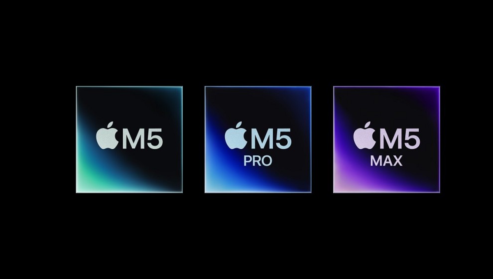 M5, M5 Pro e M5 Max. Una squadra di fenomeni.